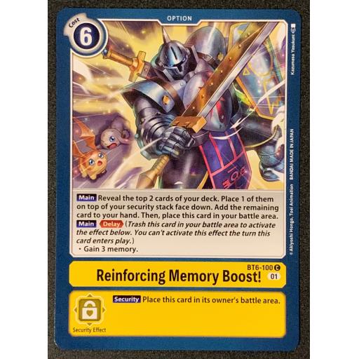 Reinforcing Memory Boost! | BT6-100 C