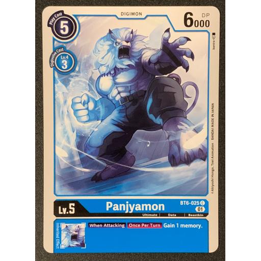 Panjyamon | BT6-025 C