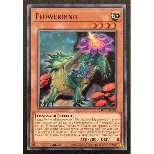 Flowerdino | BACH-EN082 | Common | 1st Edition