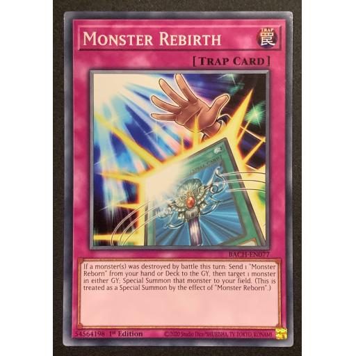 Monster Rebirth | BACH-EN077 | Common | 1st Edition