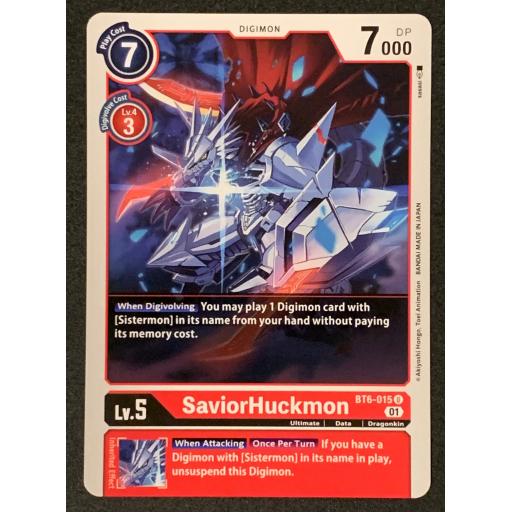 SaviorHuckmon | BT6-015 U