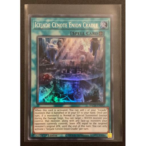 Icejade Cenote Enion Cradle | BACH-EN052 | Super Rare | 1st Edition