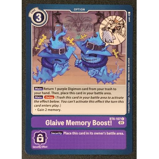 Glaive Memory Boost! | BT6-107 C