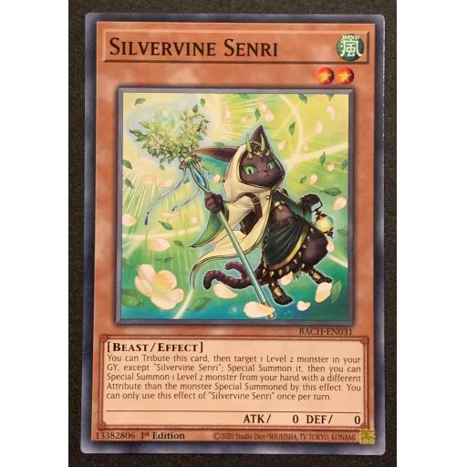 Silvervine Senri | BACH-EN031 | Common | 1st Edition