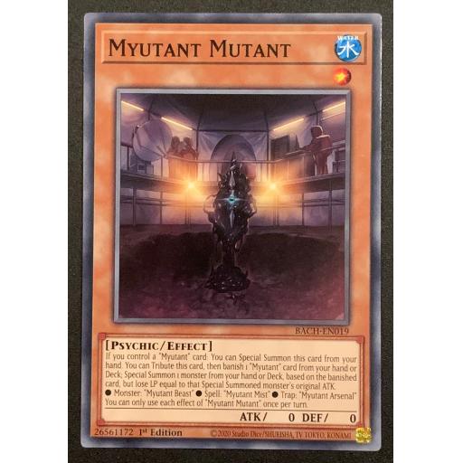 Myutant Mutant | BACH-EN019 | Common | 1st Edition