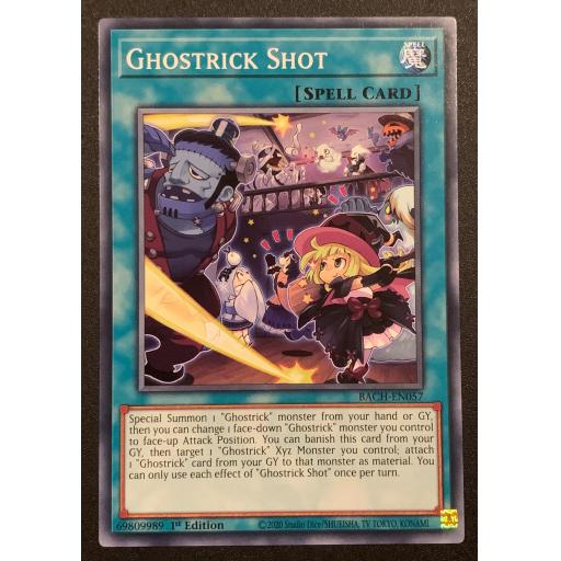 Ghostrick Shot | BACH-EN057 | Common | 1st Edition