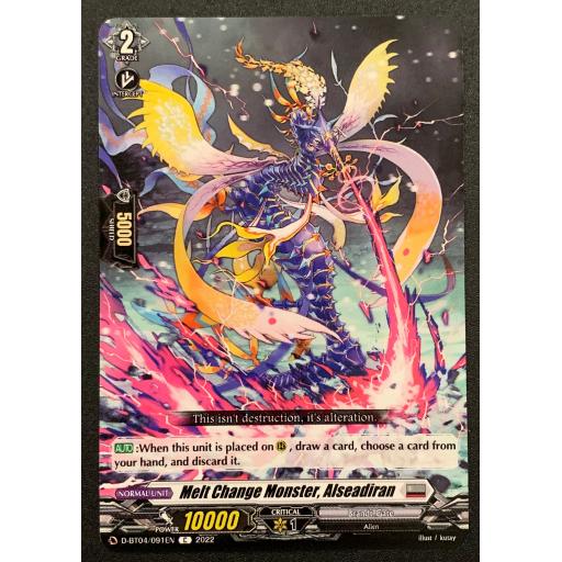 Melt Change Monster, Alseadiran | D-BT04/091EN C