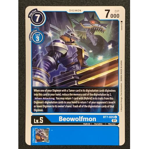 Beowolfmon | BT7-025 U