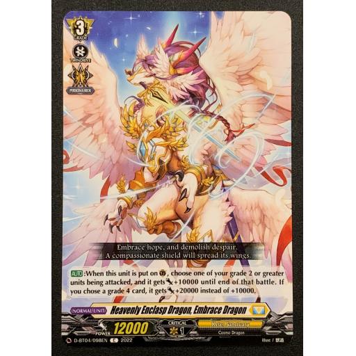 Heavenly Enclasp Dragon, Embrace Dragon | D-BT04/098EN C