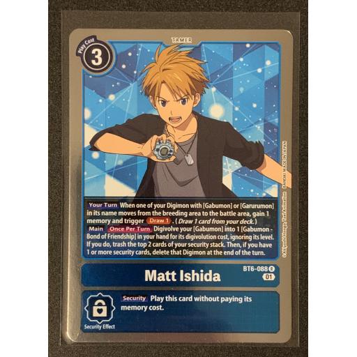 Matt Ishida | BT6-088 R