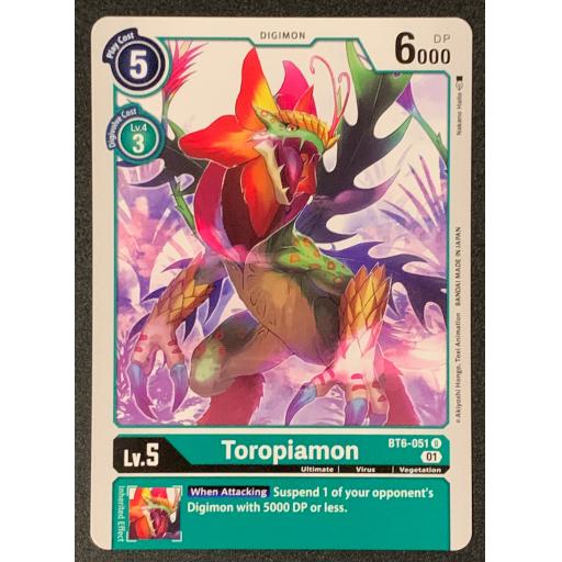 Toropiamon | BT6-051 U