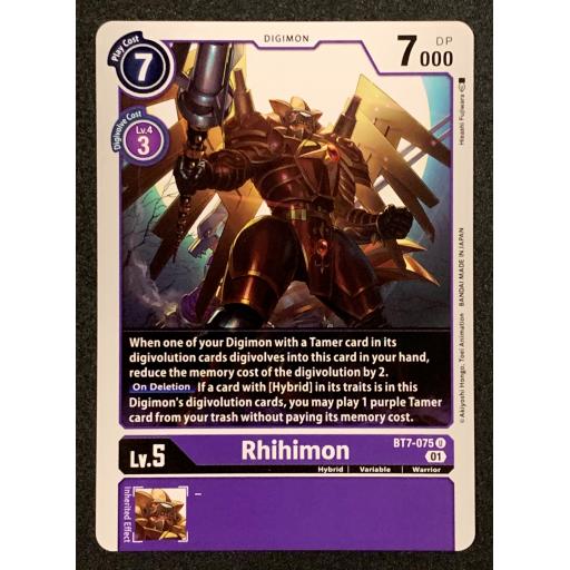 Rhihimon | BT7-075 U