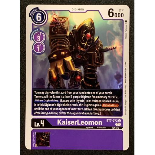 KaiserLeomon | BT7-073 U