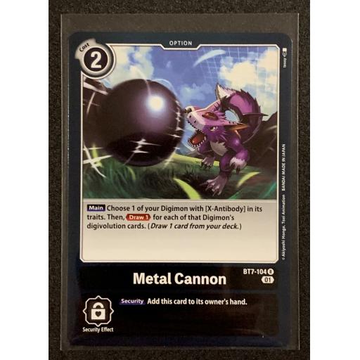 Metal Cannon | BT7-104 R