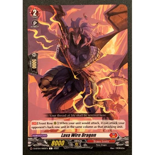 Lava Wire Dragon | D-BT04/065EN C