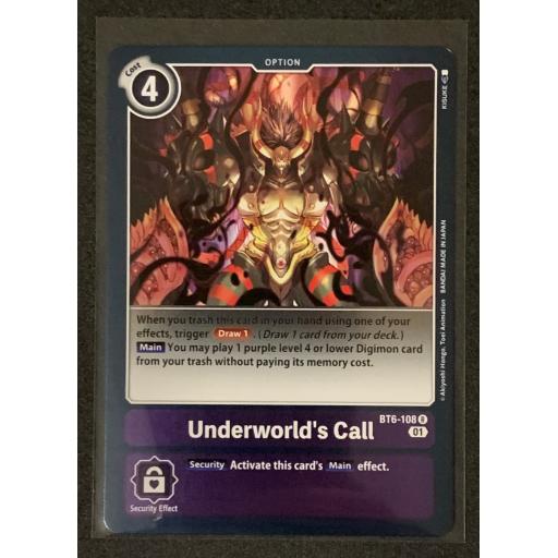 Underworld's Call | BT6-108 R