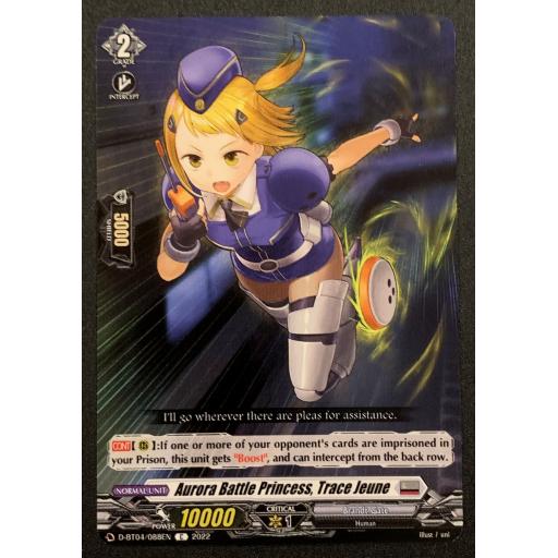 Aurora Battle Princess, Trace Jeune | D-BT04/088EN C