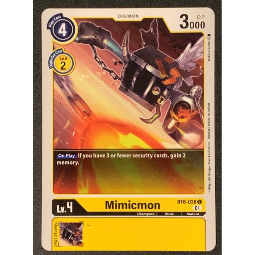 Mimicmon | BT6-036 U