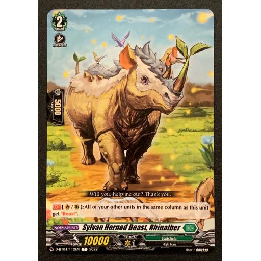 Sylvan Horned Beast, Rhinalber | D-BT04/112EN C