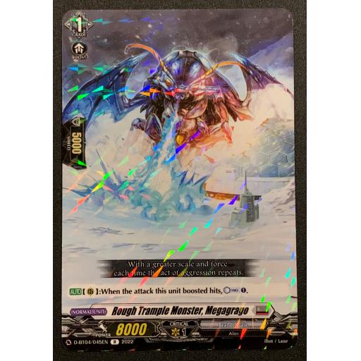 Rough Trample Monster, Megagrago | D-BT04/045EN R