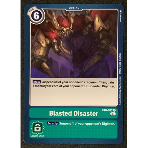 Blasted Disaster | BT6-103 U