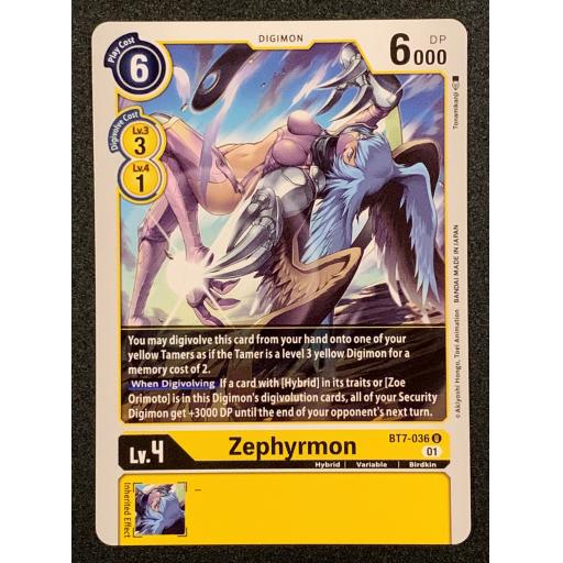 Zephyrmon | BT7-036 U