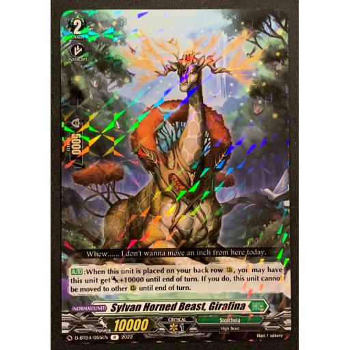 Sylvan Horned Beast, Girafina | D-BT04/055EN R