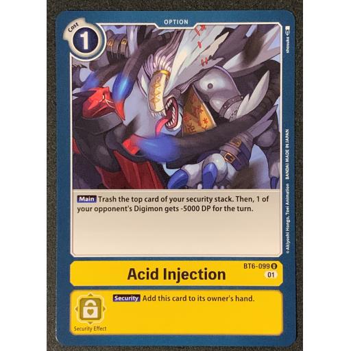 Acid Injection | BT6-099 U