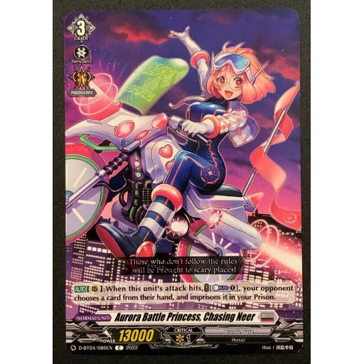 Aurora Battle Princess, Chasing Neer | D-BT04/086EN C