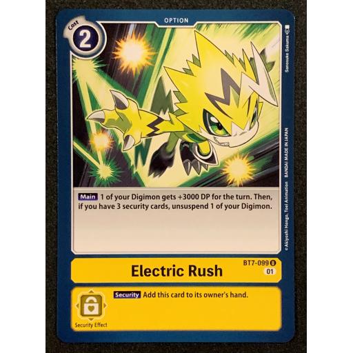 Electric Rush | BT7-099 U