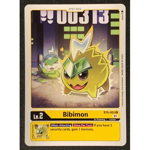 Bibimon | BT6-003 U