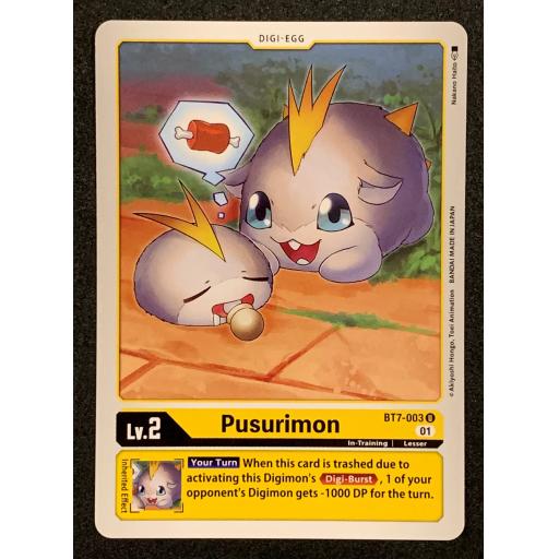 Pusurimon | BT7-003 U