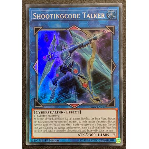 Shootingcode Talker | FIGA-EN044 | Super Rare | 1st Edition