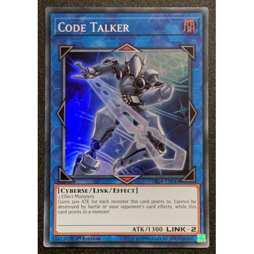 Code Talker | FIGA-EN043 | Super Rare | 1st Edition