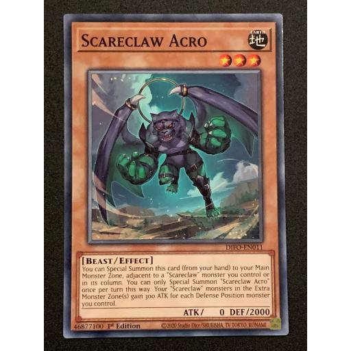 Scareclaw Acro | DIFO-EN011 | Common | 1st Edition
