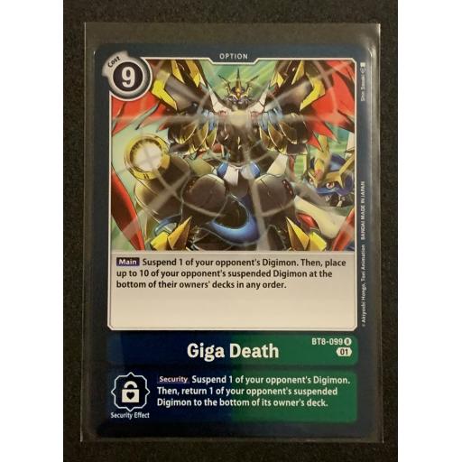 Giga Death | BT8-099 R