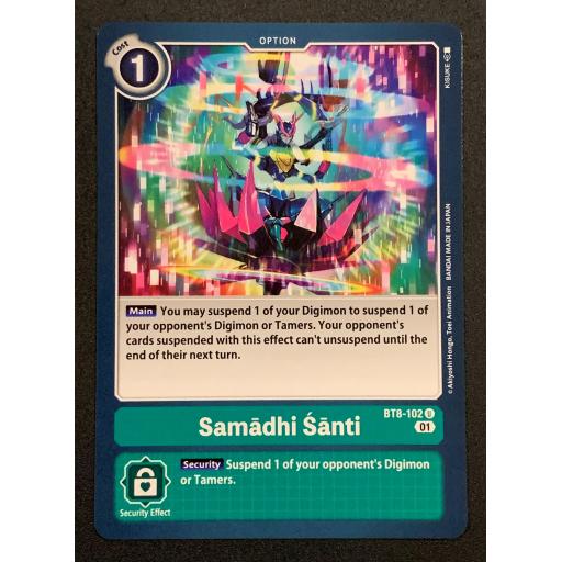 Samadhi Santi | BT8-102 U