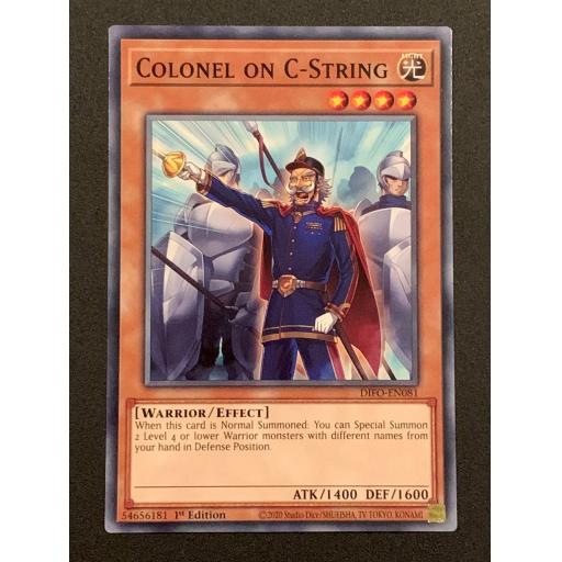 Colonel on C-String | DIFO-EN081 | Common | 1st Edition