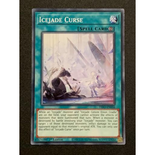 Icejade Curse | DIFO-EN056 | Common | 1st Edition