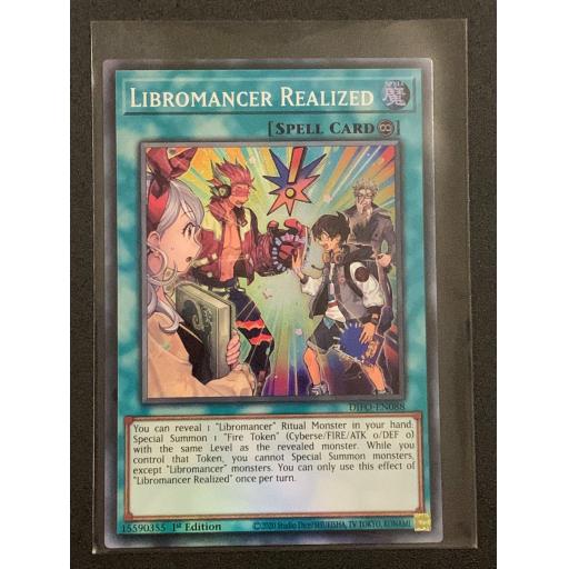 Libromancer Realized | DIFO-EN088 | Super Rare | 1st Edition