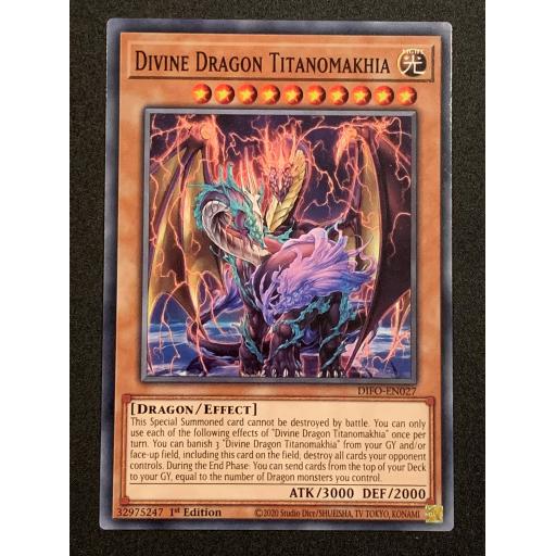 Divine Dragon Titanomakhia | DIFO-EN027 | Common | 1st Edition