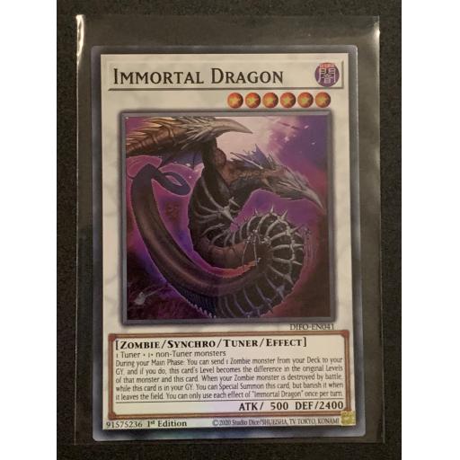 Immortal Dragon | DIFO-EN041 | Super Rare | 1st Edition