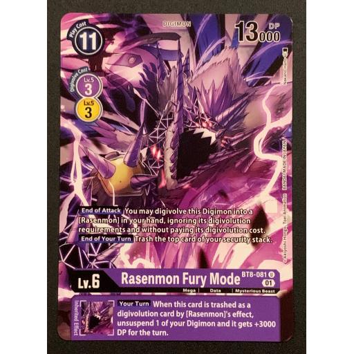 Rasenmon Fury Mode | BT8-081 U