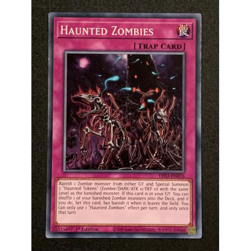 Haunted Zombies | DIFO-EN076 | Common |1st Edition