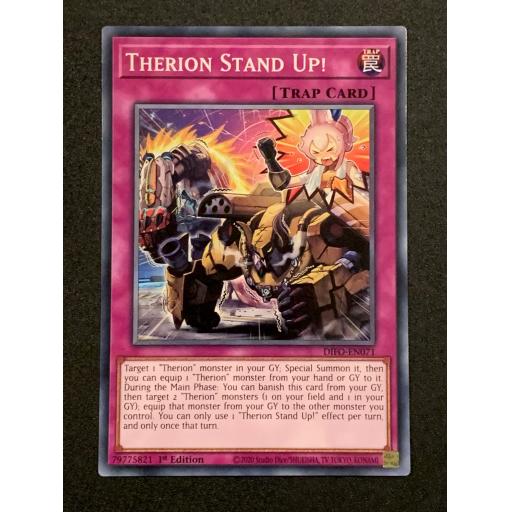 Therion Stand Up! | DIFO-EN071 | Common | 1st Edition