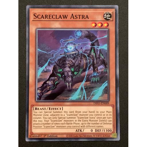 Scareclaw Astra | DIFO-EN009 | Common | 1st Edition