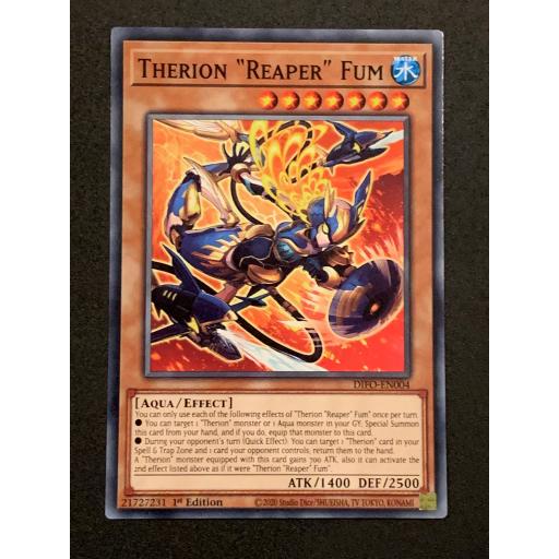 Therion "Reaper" Fum | DIFO-EN004 | Common | 1st Edition