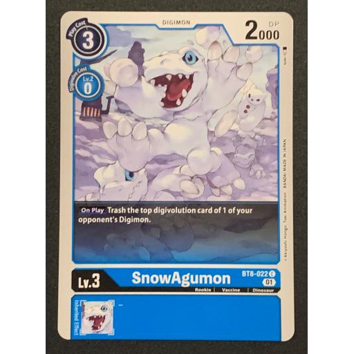 SnowAgumon | BT8-022 C