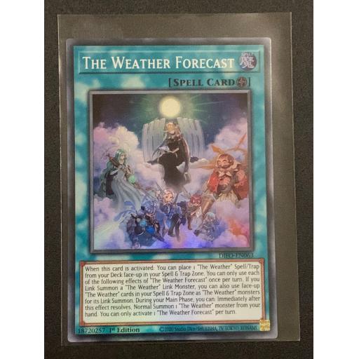 The Weather Forecast | DIFO-EN063 | Super Rare | 1st Edition