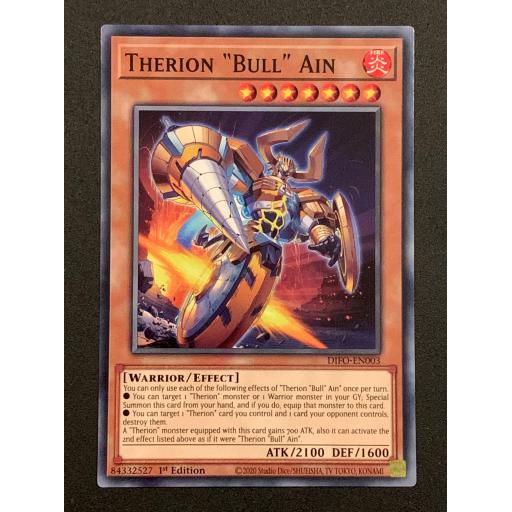 Therion "Bull" Ain | DIFO-EN003 | Common | 1st Edition